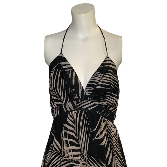 VTG Babydoll Maxi Fairy Whimsical White House Black Market Halter Dress 6P NWT - Picture 8 of 8